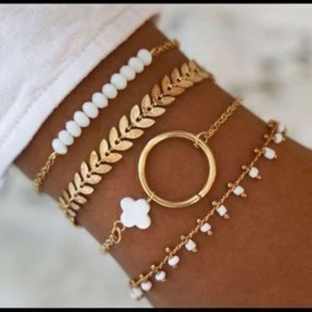 4 bracelet set